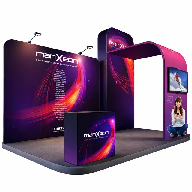 Tension Fabric Booth Display System