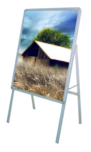 Message Poster Menu Board Stand - MX-MBS