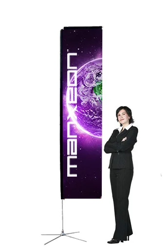 Rectangle Flying Flag Banner - MX-MRFB4