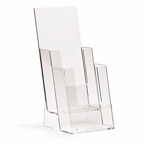 1/3 A4 2 Layers Tier Brochure & Leaflet Holder - 2C104