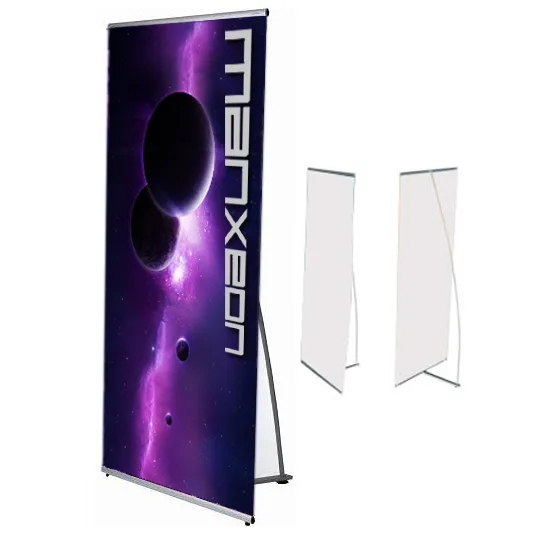 Heavy Weight Adjustable L Stand Bunting Standee - MX-LS2