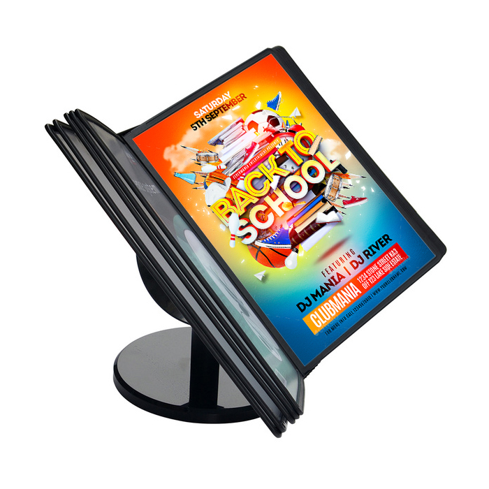 Table Catalog Leaflet Browser 10 Layers A4 Display & Leaflet - MX-10DFLD