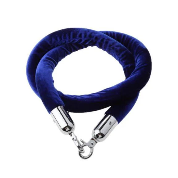 Queue Up Barrier Velvet Rope Blue - MX-QUB