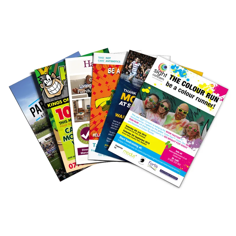 Leaflet Artpaper A4 Size - 128gsm (2 Side Printing)
