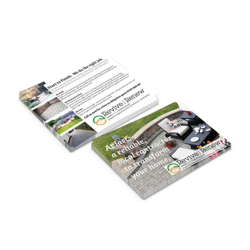 Leaflet Simili A5 Size - 80gsm (1 Side Printing)