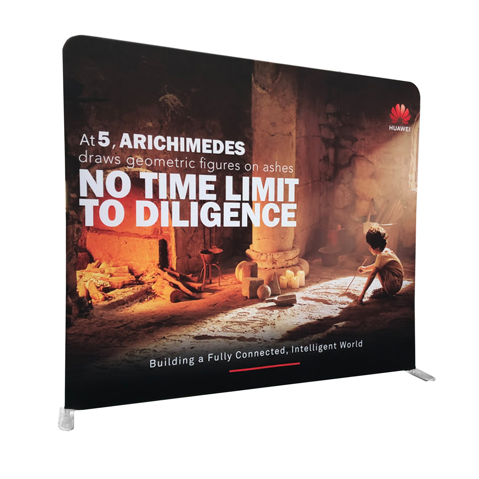 Tension Fabric Display Backdrop - 8x8 Feet Straight TRUE HD Edition - MX-TFS88