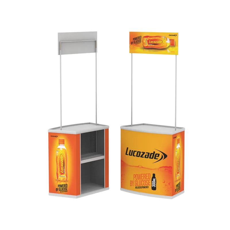 PVG Sampling Booth Easy Setup LightWeight Promotion Counter -  MX-PVG