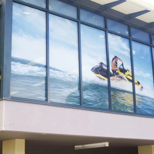 One Way Glass Sticker Printing & Installation - One Way Vision Sticker MX-OWSI