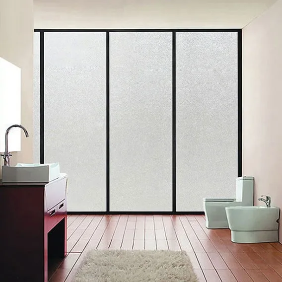 Frosted Glass Window Sticker Printing & Installation - Standard Plain Sticker - MX-FGSI