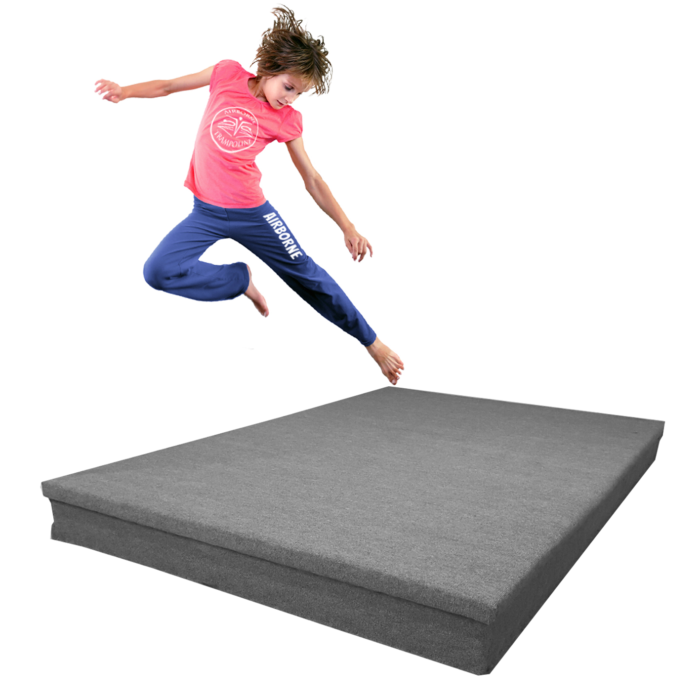 Portable Stage & Carpeted Wood Setup - 0.5 FT Feet Height - MX-CWS15