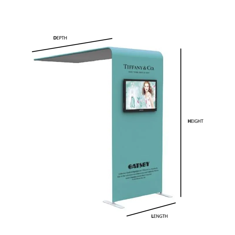 Max-Fit Tension Fabric Arch Exhibition Display G11 - MX-TFTV