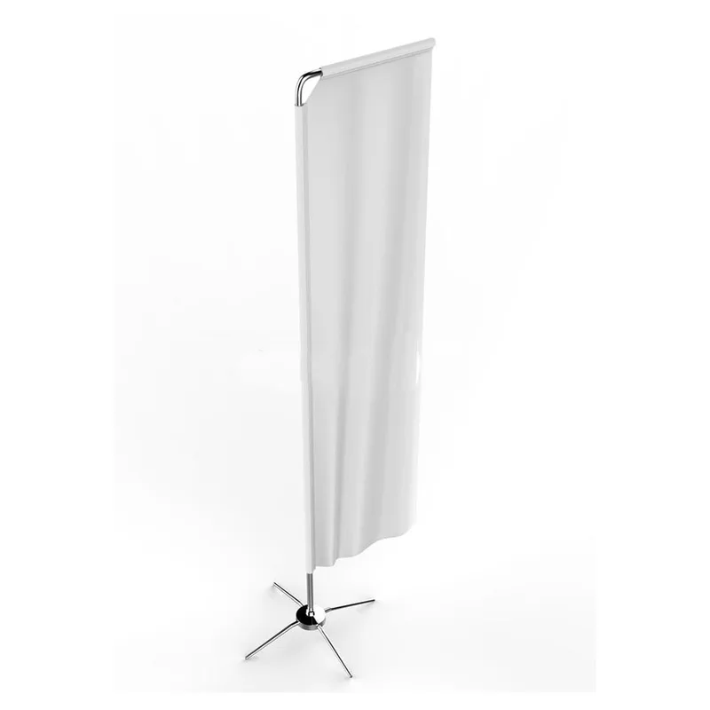 Rectangular Flag Pole Stand - Rectangular Shaped Flying Banner -  MX-MRFB34