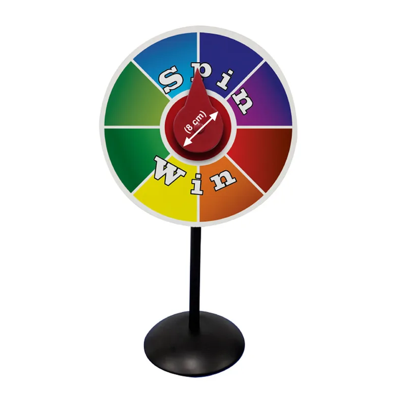 Mini Desktop Rotary Fortune Wheel / Lucky Draw Wheel - MX-MTWOF30