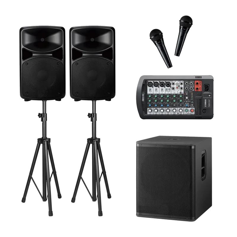 PA Sound System With Mixer / Speaker - Rental Packages MXA200