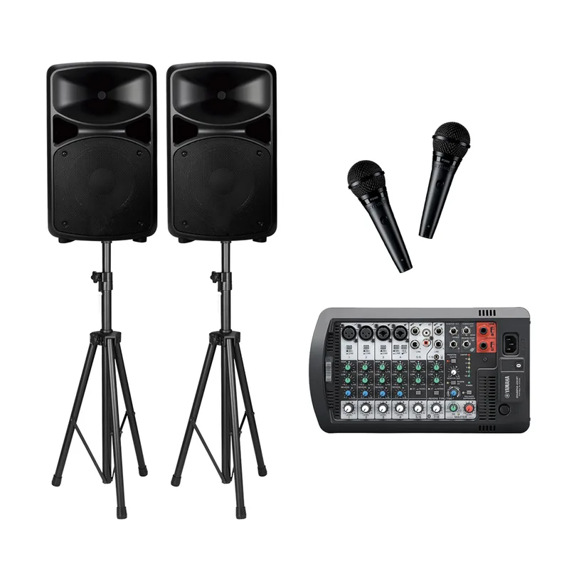 PA Sound System With Mixer / Speaker - Rental Packages MXA100