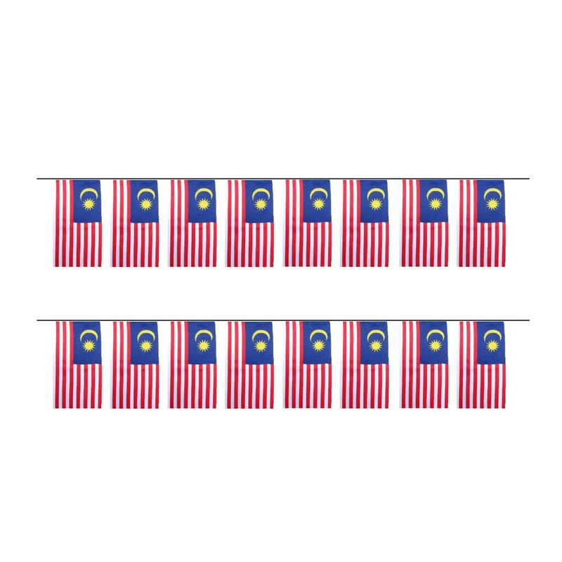 Malaysia Hanging String Flags - MX-MYOPF