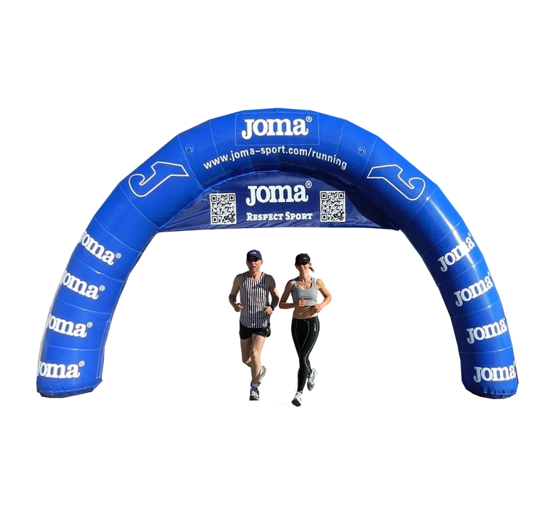 Inflatable Arch Entrance Half Round Shape Air Balloon Gate - MX-IABEHR