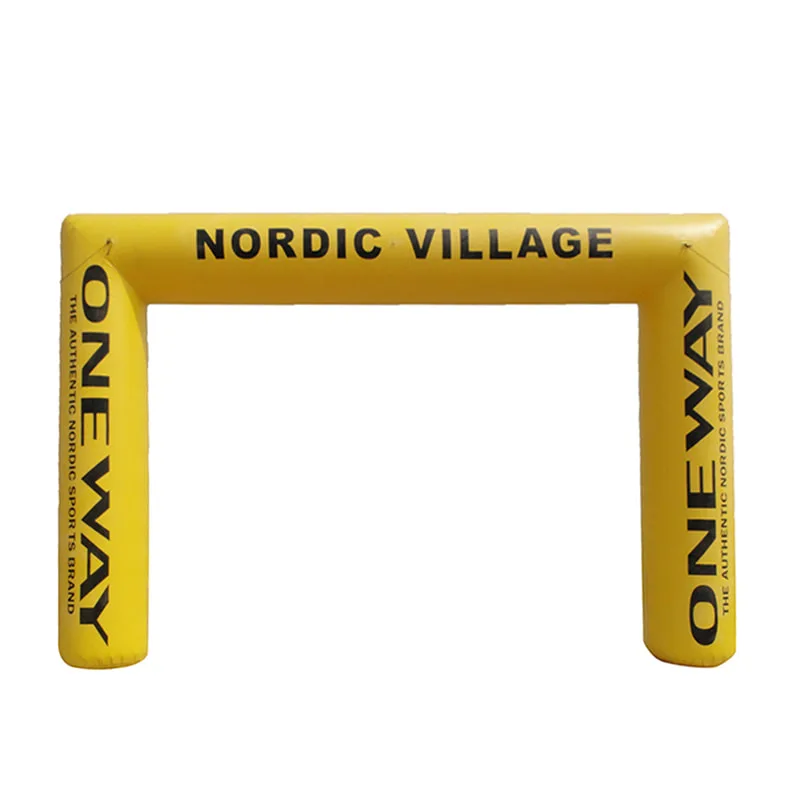 Inflatable Arch Entrance Edgy Square Shape Air Balloon Gate - MX-IABEES