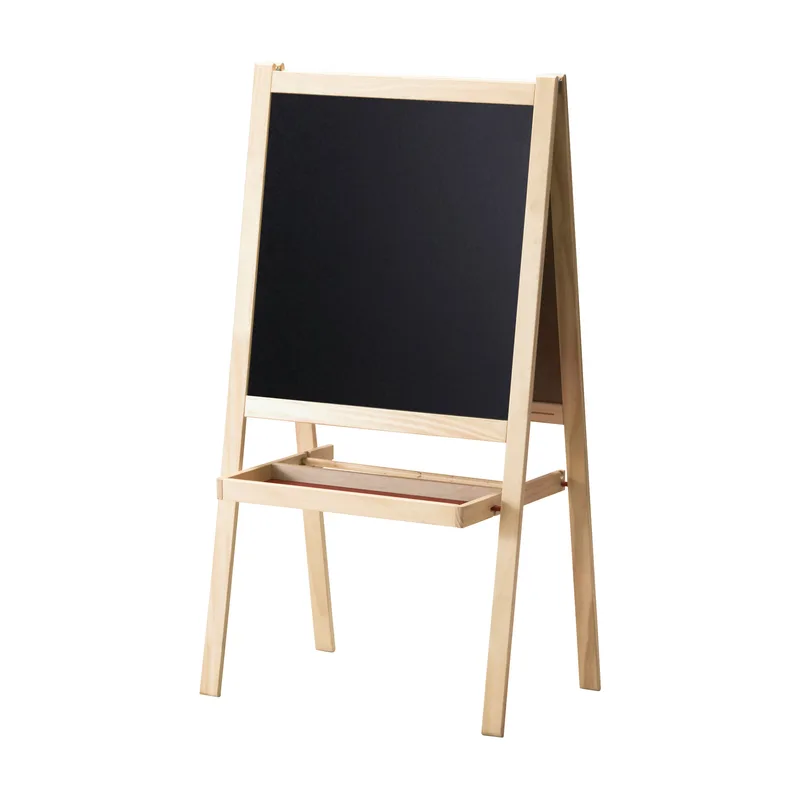 A Easel Wooden Blackboard Stand for Sidewalk, Cafe, Restaurant - MX-AWBBS