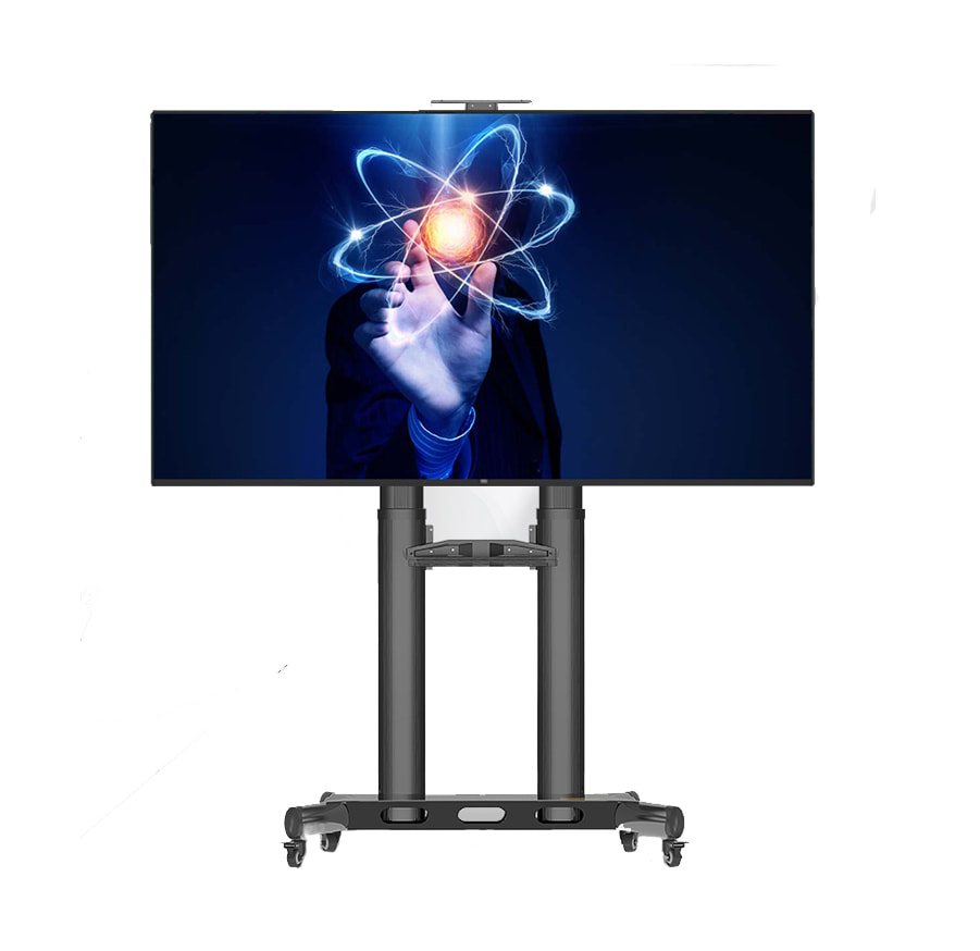 PRO Heavy Duty Conference LED TV Floor Stand With Universal Bracket 50 - 80 Inch TV - MX-TVS10