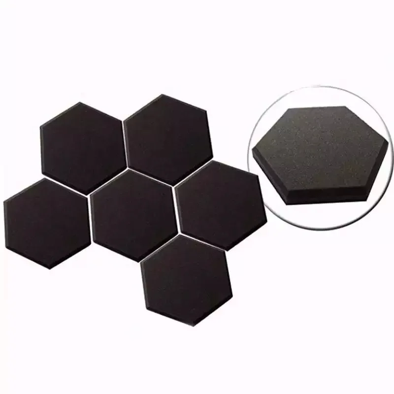 Premium Hexagon Acoustic Soundproof Foam Noise Reduction & Absorption - MX-SPHFO