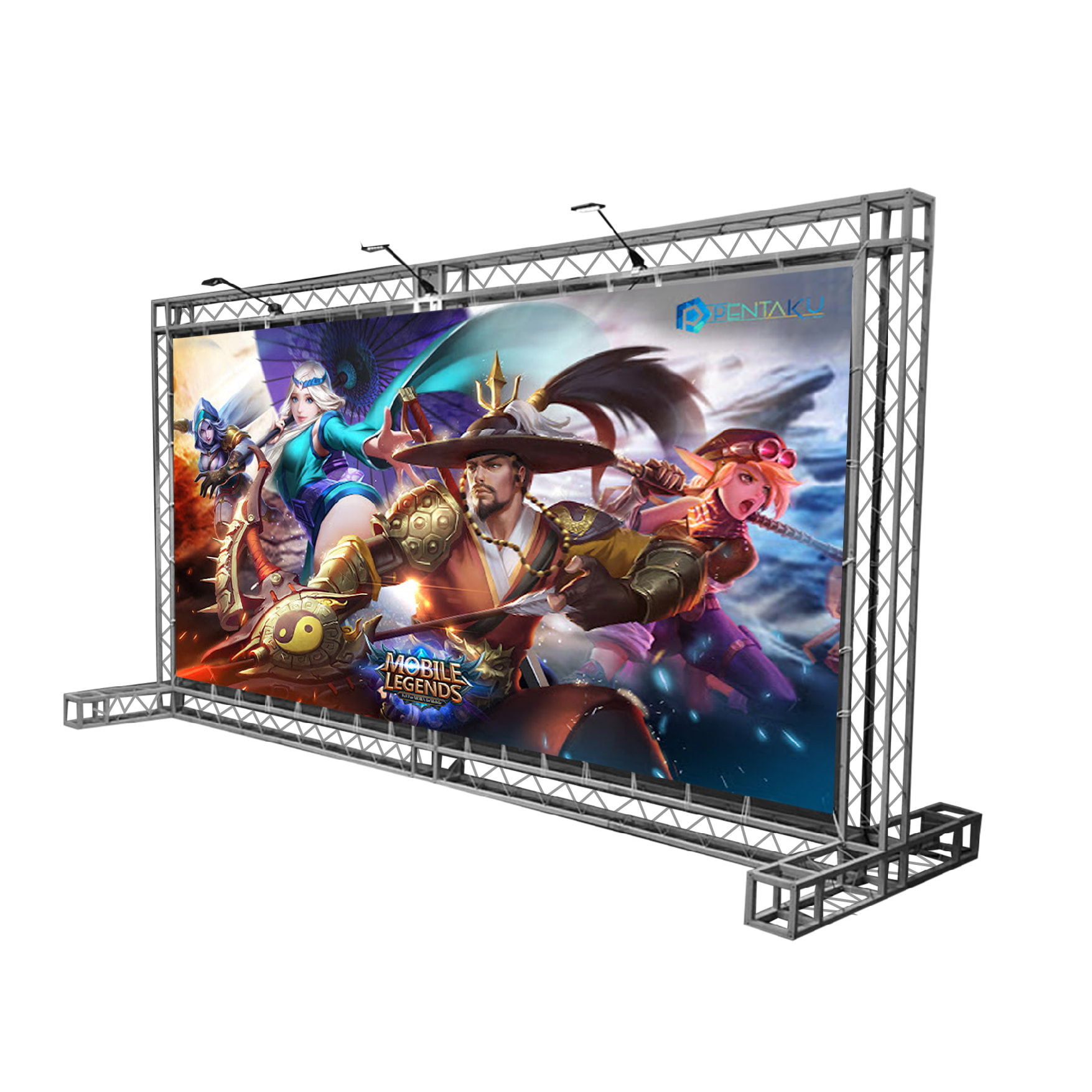 Foldable Beam Wall Backdrop Truss System 20cm Beam - MX-FPTS
