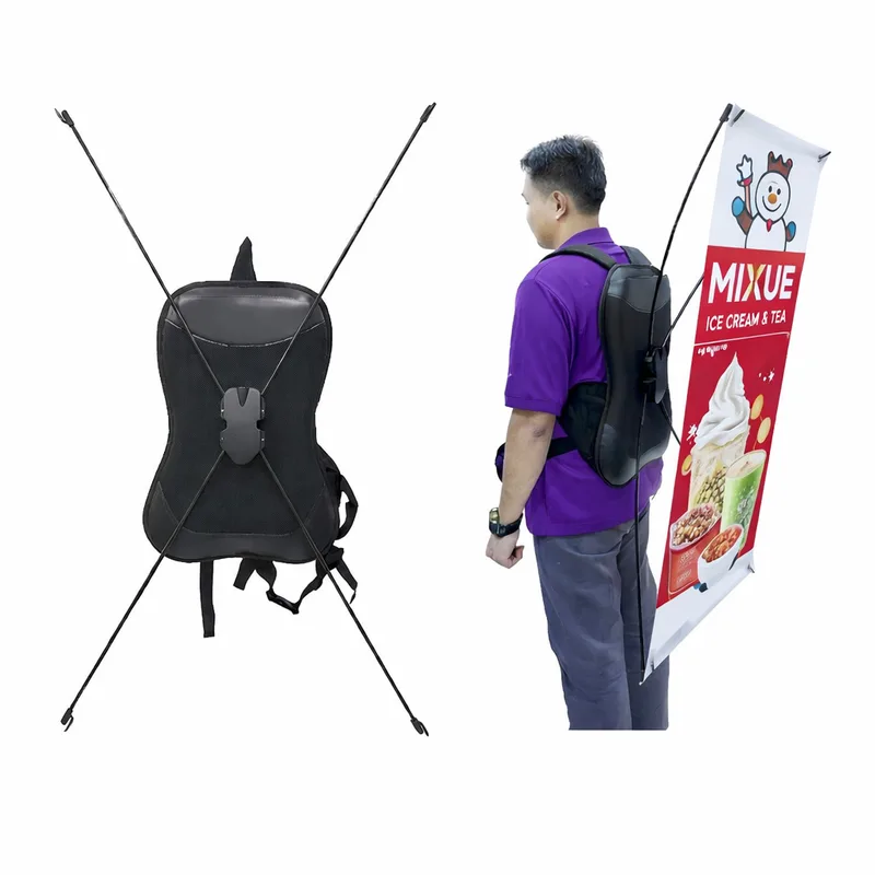 Bag Knapsack X Banner - Walking Advertising Display MX-BGX