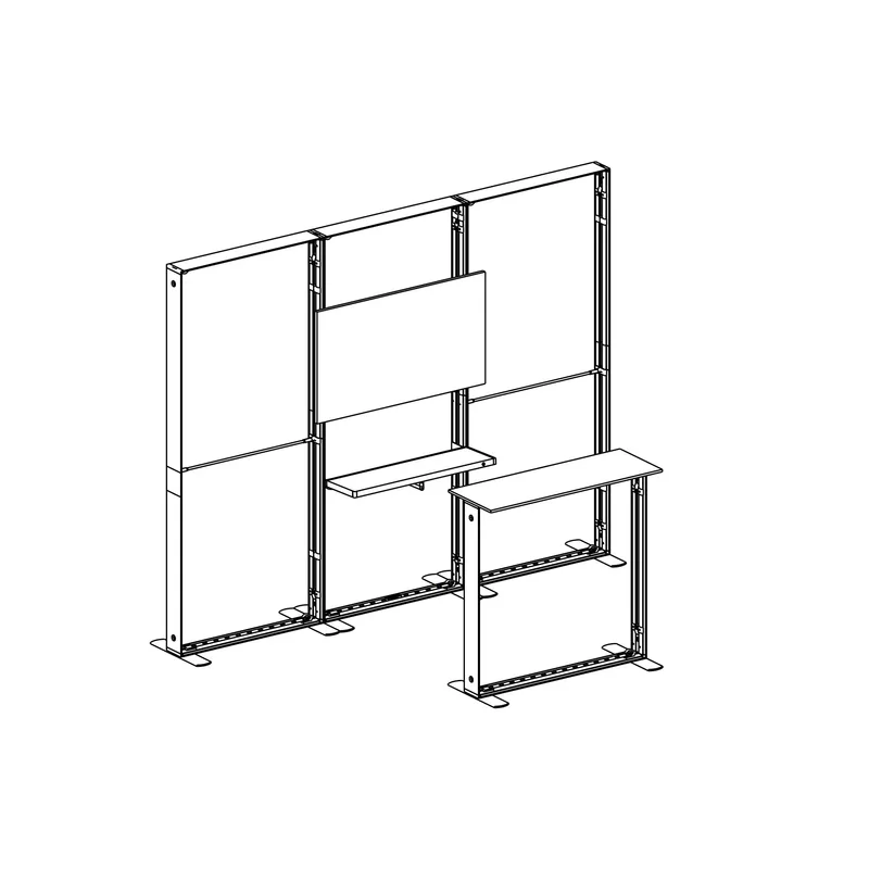 XSEG Tension Fabric LED LightBox Booth Ver. Portable - MX-PTFLBP02
