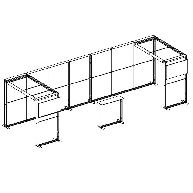XSEG Arch LED LightBox Booth with TV Bracket Ver. Portable - MX-PTFLBP06