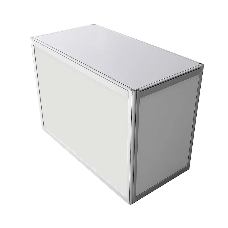 Shell Scheme Table with Lock Cabinet Rent / Install / Dismantle - MX-SCPCL