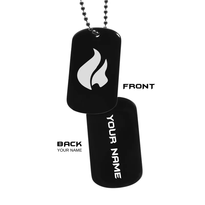 Pokemon Army Name Tag Necklace / Keychains Custom Laser Engrave - MX-ATLMPKM
