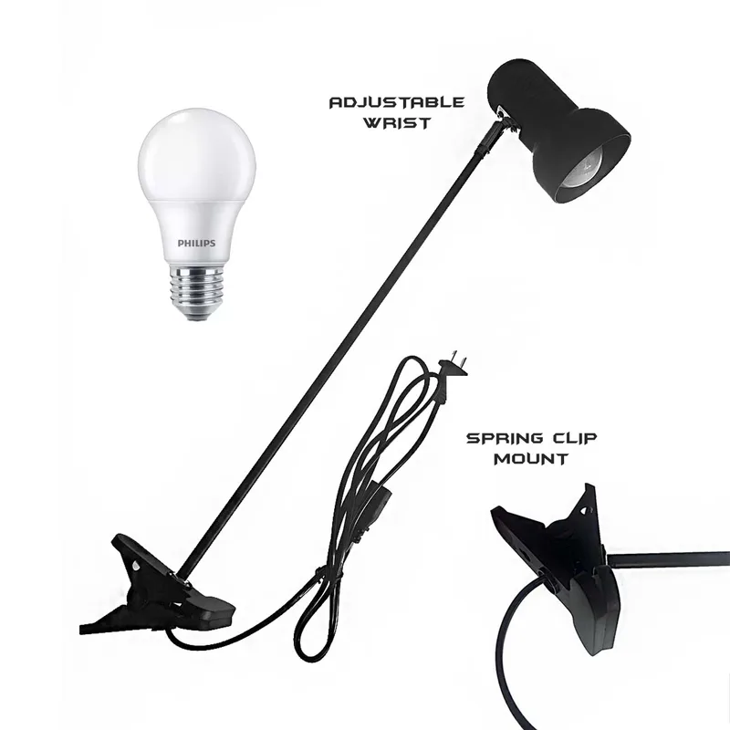 Multi-Joint Spot Light for Shell Scheme Booth & Portable Backdrop - MX-MJSL