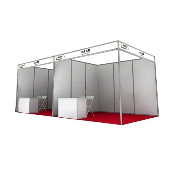 Shell Scheme Exhibition Booth 6x3 Meter Rent / Install / Dismantle -  MX-SCP6x3