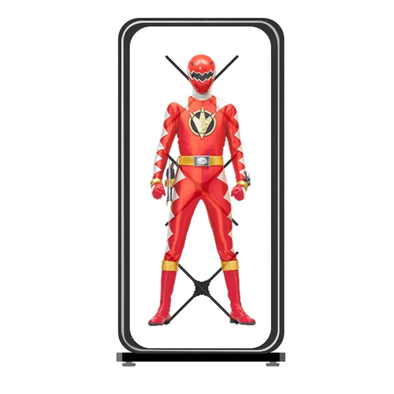 HD 3D Hologram Fan 3 Units TRIPLE CABINET CASE 65cm 4 Blades HD LED Display - IOS Android WiFi - MX-THFM65XC